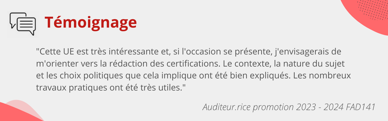 Témoignage FAD141 2023-2024